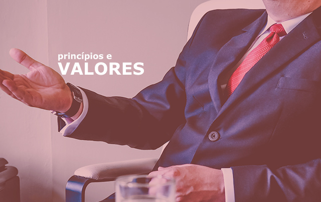 princ�pios de valores